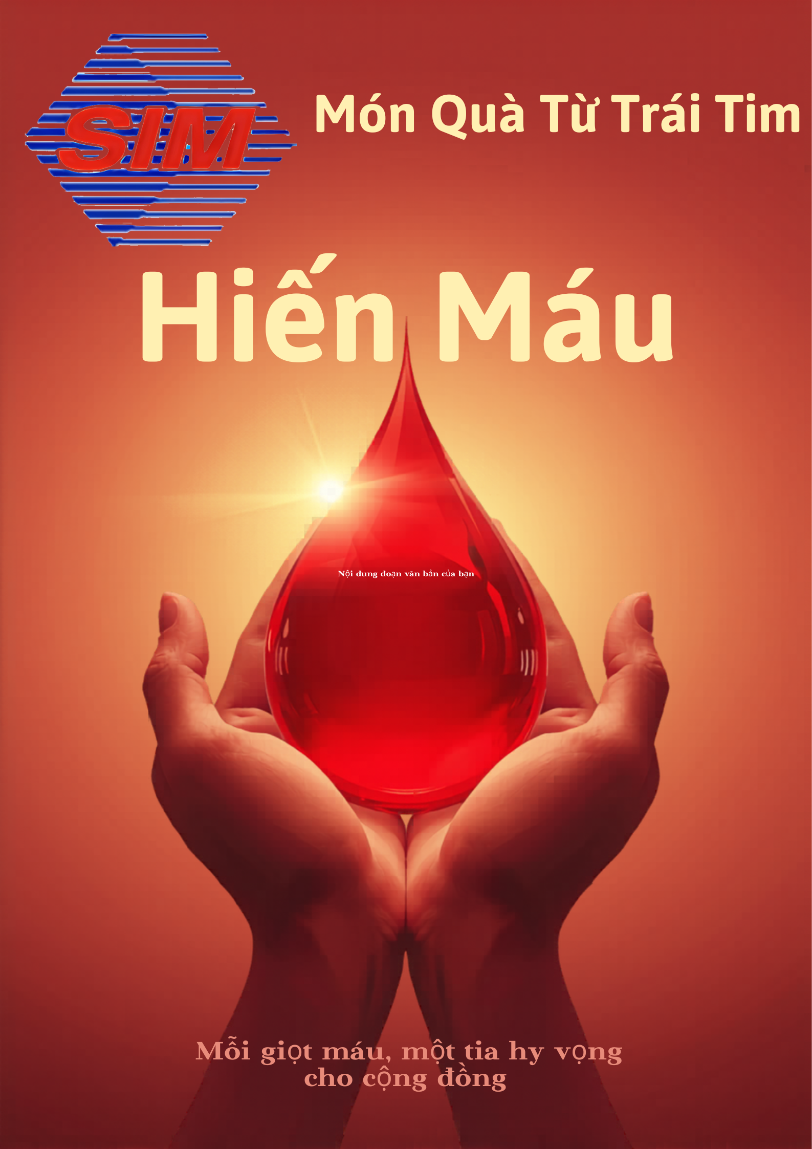 HIẾN MÁU HÔM NAY - TRAO HY VỌNG NGÀY MAI 