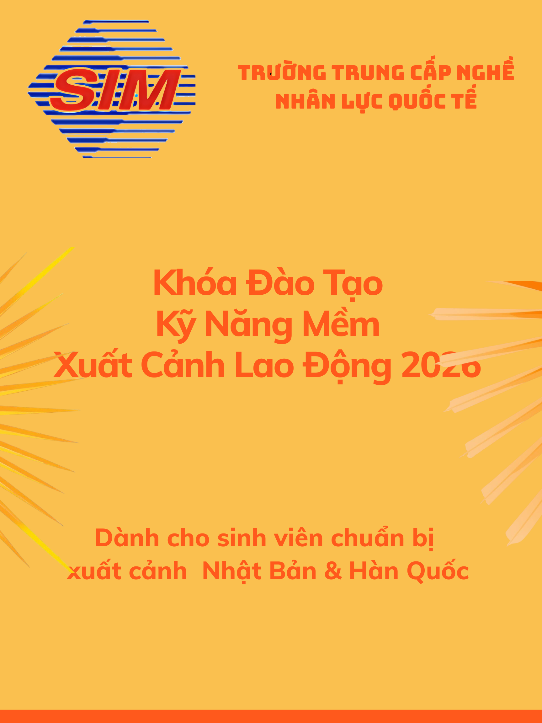 ĐÀO TẠO KỸ NĂNG MỀM CHUYÊN SÂU DÀNH CHO  HỌC VIÊN – BƯỚC CHUẨN BỊ VỮNG CHẮC TRƯỚC KHI XUẤT CẢNH